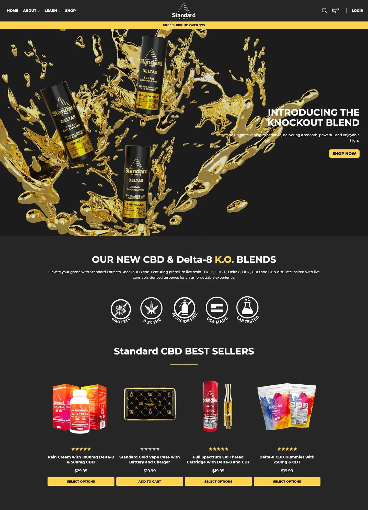 StandardCBD hero image